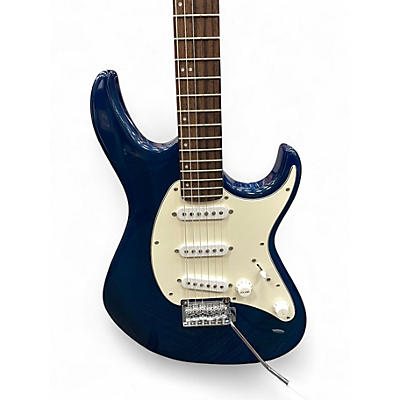 Used Cort G200 Trans Blue Solid Body Electric Guitar