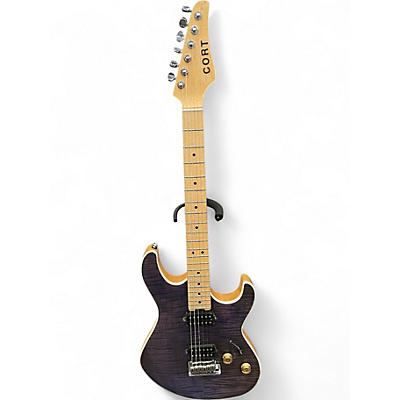 Used Cort G290 Fat Trans Purple Solid Body Electric Guitar