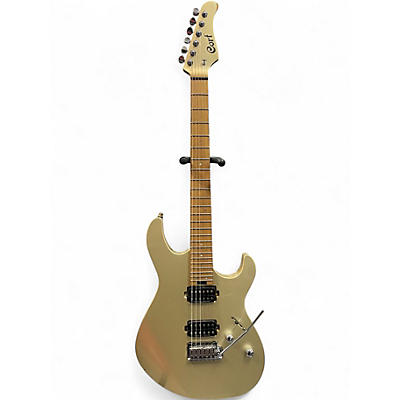 Used Cort G300 PRO METALLICGOLD Solid Body Electric Guitar
