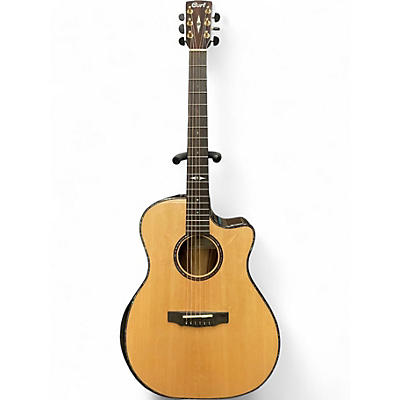 Used Cort GA PF BEVEL Natural Acoustic Electric Guitar