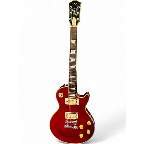 Used Cort GE27VD Red Solid Body Electric Guitar Red