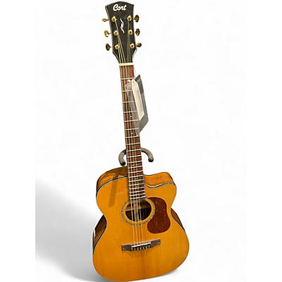 Used Cort GOLD OC6 BOCOT Natural Acoustic Electric Guitar