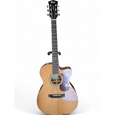 Used Cort GOLD OC6 Natural Acoustic Electric Guitar
