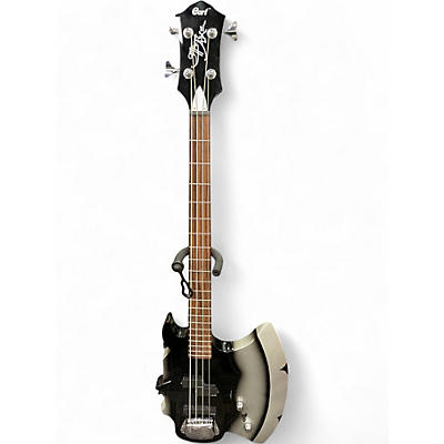 Used Cort Gene Simmons AXE Ebony Electric Bass Guitar