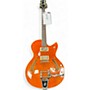 Used Cort Used Cort J Triggs Design Orange Hollow Body Electric Guitar Orange