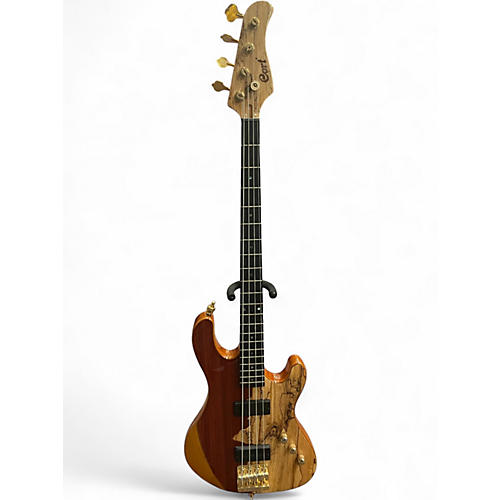 Used Cort Jeff Berlin Series Rithimic Natural Electric Bass Guitar Natural