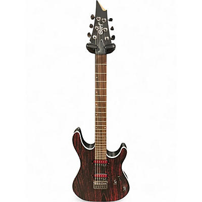 Used Cort KX300 ETCHED red Solid Body Electric Guitar