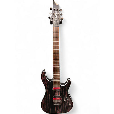 Used Cort KX300 Etched Black and Red Solid Body Electric Guitar