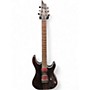 Used Cort KX300 Etched Black and Red Solid Body Electric Guitar Etched Black and Red