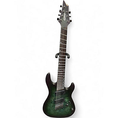 Used Cort KX507MS Dust Green Solid Body Electric Guitar