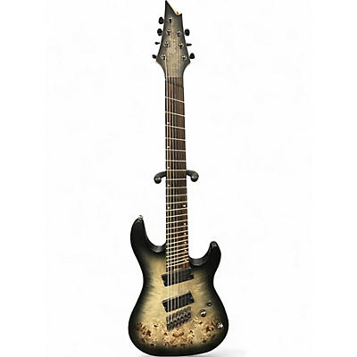 Used Cort KX507MS TRANS CHARCOAL BURL Solid Body Electric Guitar