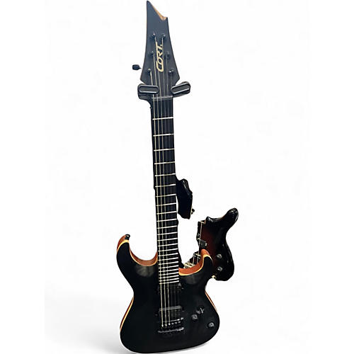 Used Cort KX700 Black Solid Body Electric Guitar Black