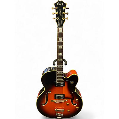 Used Cort LCS1 LARRY CORYELL ARCHTOP Sunburst Hollow Body Electric Guitar