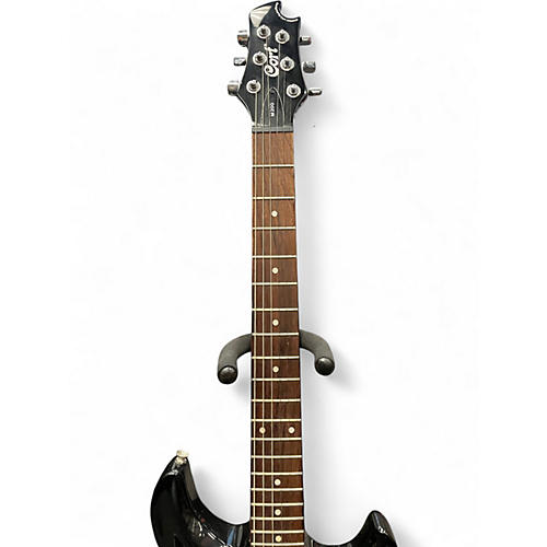 Used Cort M200 Black Solid Body Electric Guitar Black