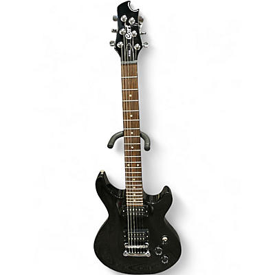 Used Cort M200 Black Solid Body Electric Guitar