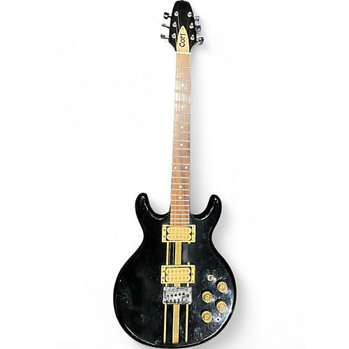 Used Cort PERFORMER SERIES BLACK Solid Body Electric Guitar BLACK