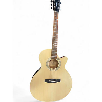 Used Cort SFXME Natural Acoustic Electric Guitar