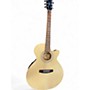 Used Cort SFXME Natural Acoustic Electric Guitar Natural