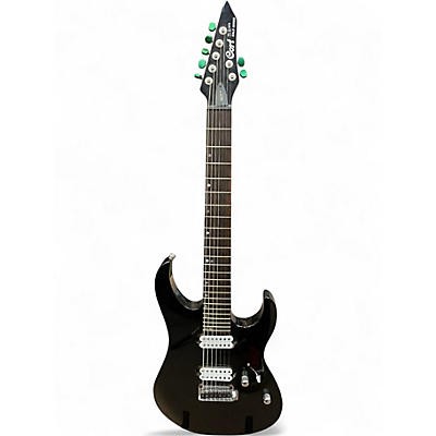 Used Cort SOLO 7 Black Solid Body Electric Guitar