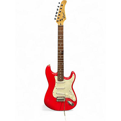 Used Cort SP3 Red Solid Body Electric Guitar
