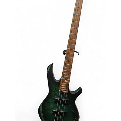 Used Cort SPACE 4 DUST GREEN Electric Bass Guitar