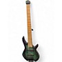 Used Cort SPACE5 Green Electric Bass Guitar Green