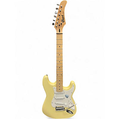 Used Cort STAT 2 WHITE Solid Body Electric Guitar