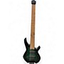 Used Cort Space5 Trans Green Electric Bass Guitar Trans Green