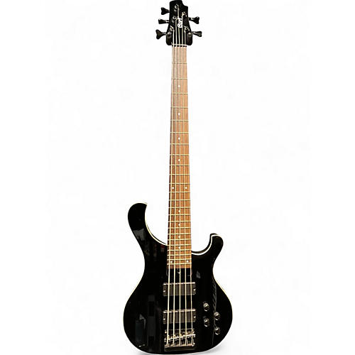 Used Cort T35 Black Electric Bass Guitar Black