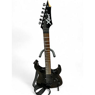 Used Cort X6 Black Solid Body Electric Guitar