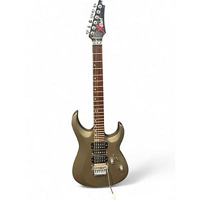 Used Cort X6 Green Bronze Solid Body Electric Guitar