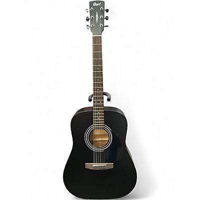 Used Cort ad810 Black Acoustic Guitar