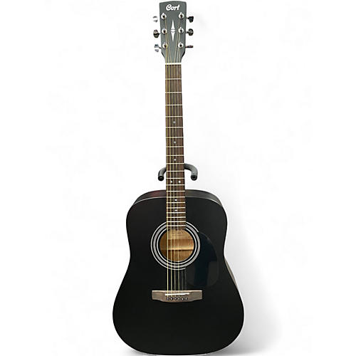 Used Cort ad810 Black Acoustic Guitar Black