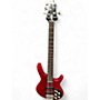 Used Cort bass Candy Apple Red Electric Bass Guitar Candy Apple Red