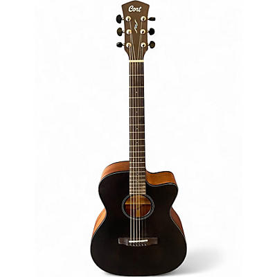 Used Cort core-oc sp optb Mahogany Acoustic Electric Guitar