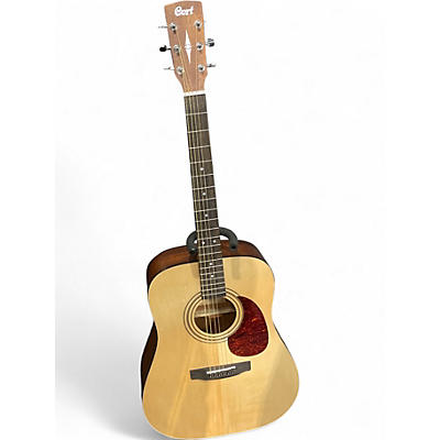 Used Cort earth60 op Natural Acoustic Guitar