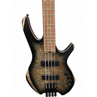 Used Cort space 4 poplar burl Electric Bass Guitar