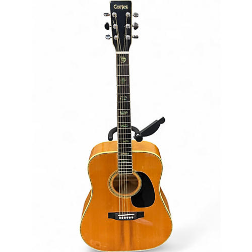 Used Cortez J-6500 Vintage Blonde Acoustic Guitar Vintage Blonde