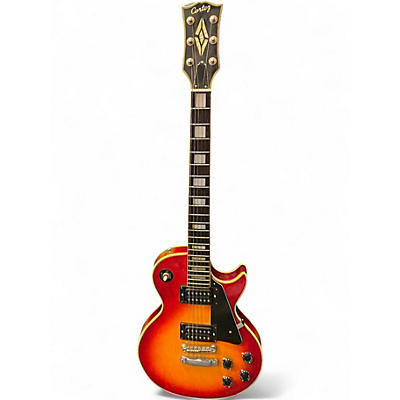 Used Cortez LP STYLE SUNBURST Solid Body Electric Guitar