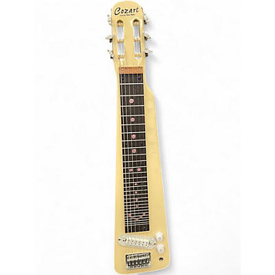 Used Cozart Lap Steel Vintage White Lap Steel