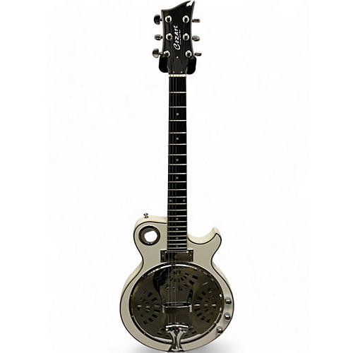 Cozart Used Cozart RESONATOR WHITE Resonator Guitar WHITE