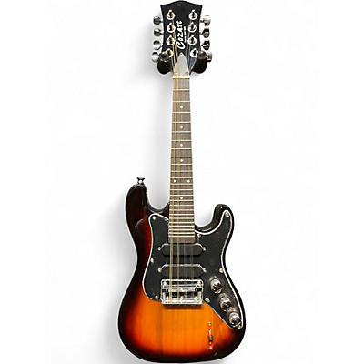 Used Cozart Strat-Styled Electric Mandolin 3 Tone Sunburst Mandolin