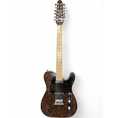 Used Cozart T12 BROWN Solid Body Electric Guitar