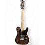 Used Cozart T12 BROWN Solid Body Electric Guitar BROWN