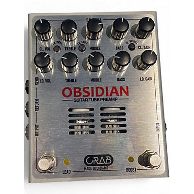 Used Crab OBSIDIAN Guitar Preamp