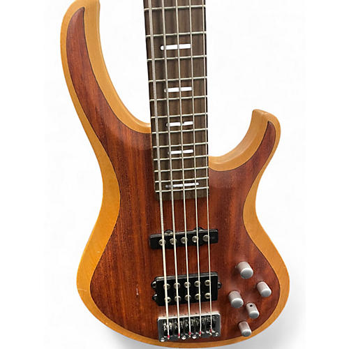 Used Crafter Guitars CUSTOM 5 PRO Natural Electric Bass Guitar Natural