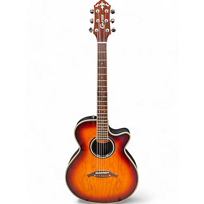 Crafter Guitars Used Crafter Guitars FX-540E Sunburst Acoustic Electric Guitar