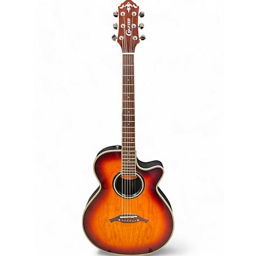 Crafter Guitars Used Crafter Guitars FX-540E Sunburst Acoustic Electric Guitar Sunburst