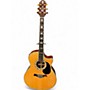 Used Crafter Guitars GAE36 Natural Acoustic Electric Guitar Natural
