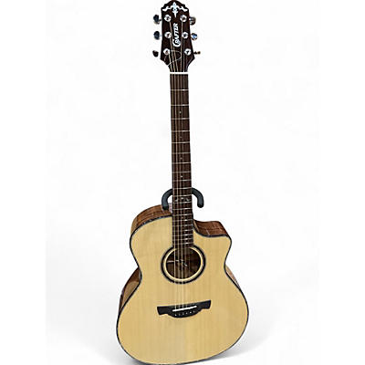 Used Crafter Guitars GLORIA PLUS Natural Acoustic Electric Guitar